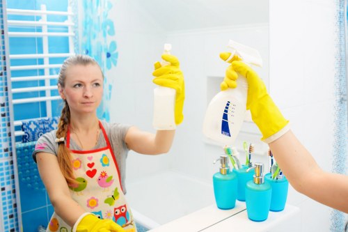 Professional house cleaning service in a Harringay home