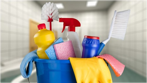 Shared stairwell and entrance cleaning in a Harringay apartment block