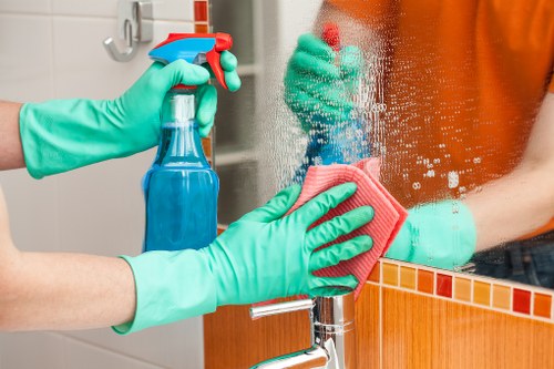 Carpet cleaning team in Harringay focusing on recycling and sustainability