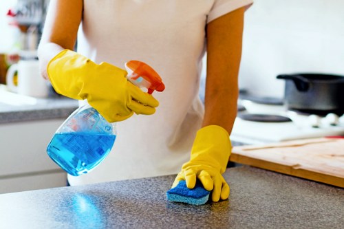 Regular office cleaning arrangement for a small business in Harringay