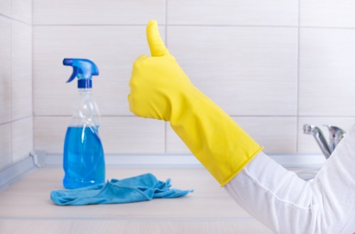 Professional domestic cleaning visit in Harringay