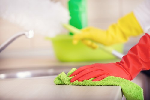 Detailed kitchen and cupboard cleaning for a property in Harringay